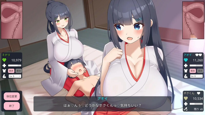 图片[2]-A33865【养成SLG/触摸抚摸/后宫/Live2D动态/PC】正太村的淫习～与清纯双子巫女进行授孕  V2.0 机翻版 [PC]-破次元