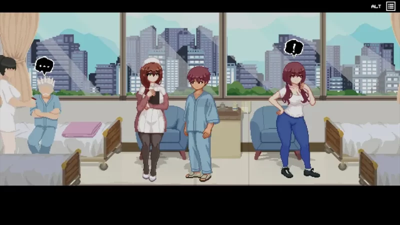 图片[3]-【SLG/恐怖/像素/兽耳娘/幽灵/逆推/动态/PC】医院诱惑 [PC]-破次元